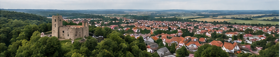 Blick auf Hardegsen